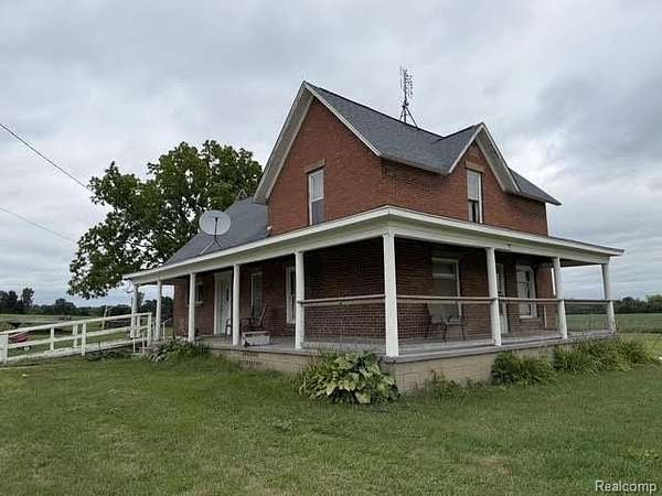 4 Acres of Land with Home for Sale in Deerfield Township, Michigan