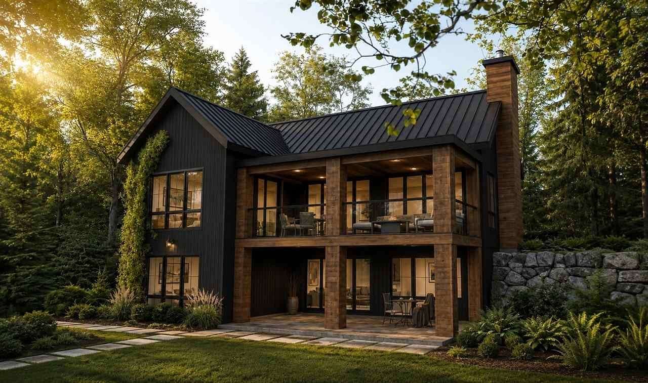 5 Acres of Land with Home for Sale in Charlevoix, Michigan