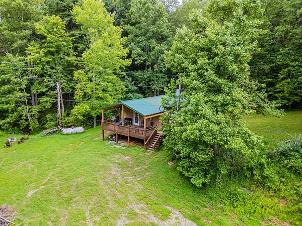 66.3 Acres of Recreational Land with Home for Sale in Ezel, Kentucky