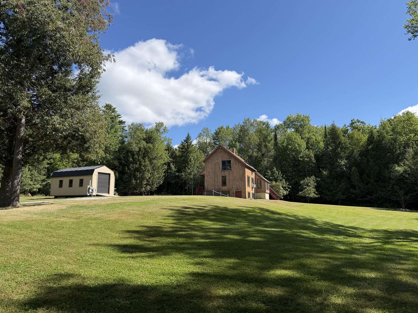 5.3 Acres of Land with Home for Sale in Carmel, Maine