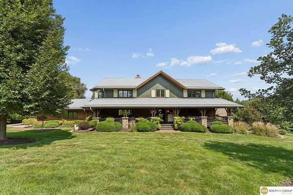 7.56 Acres of Land with Home for Sale in Omaha, Nebraska