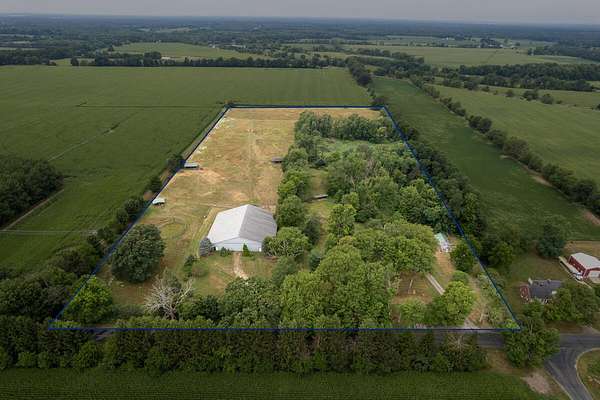 20 Acres of Land with Home for Sale in Climax, Michigan