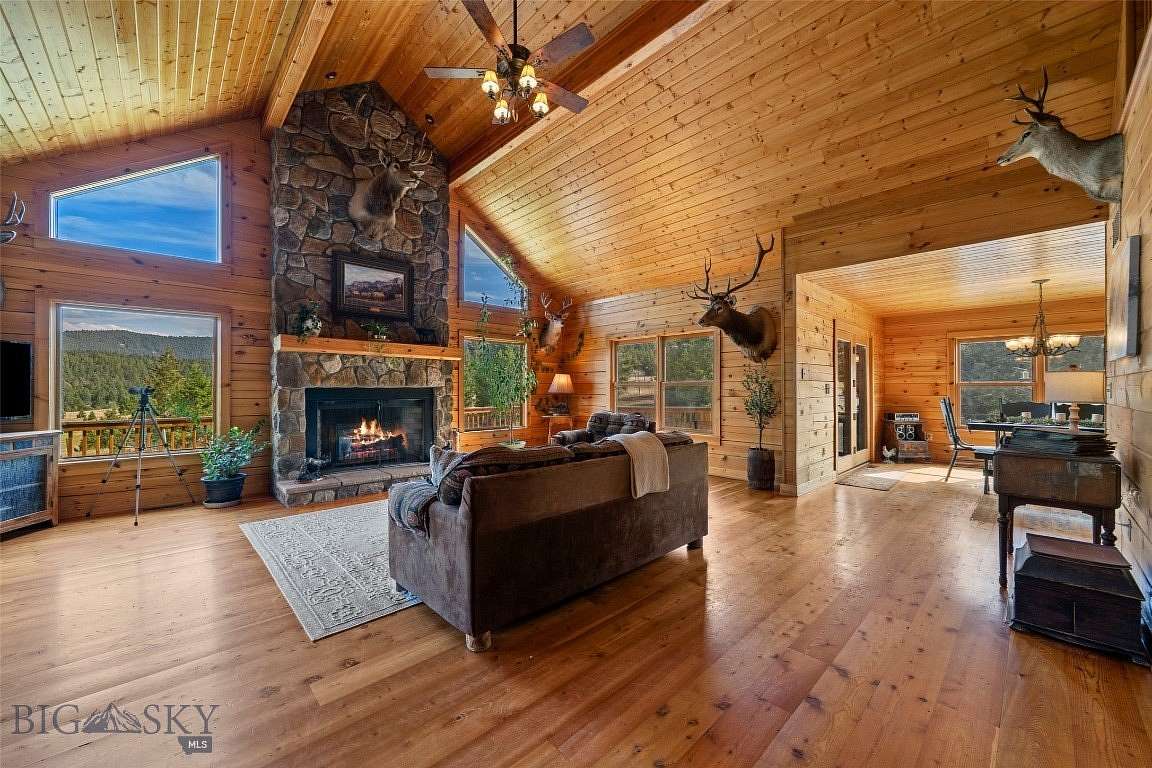 30.1 Acres of Land with Home for Sale in Anaconda, Montana