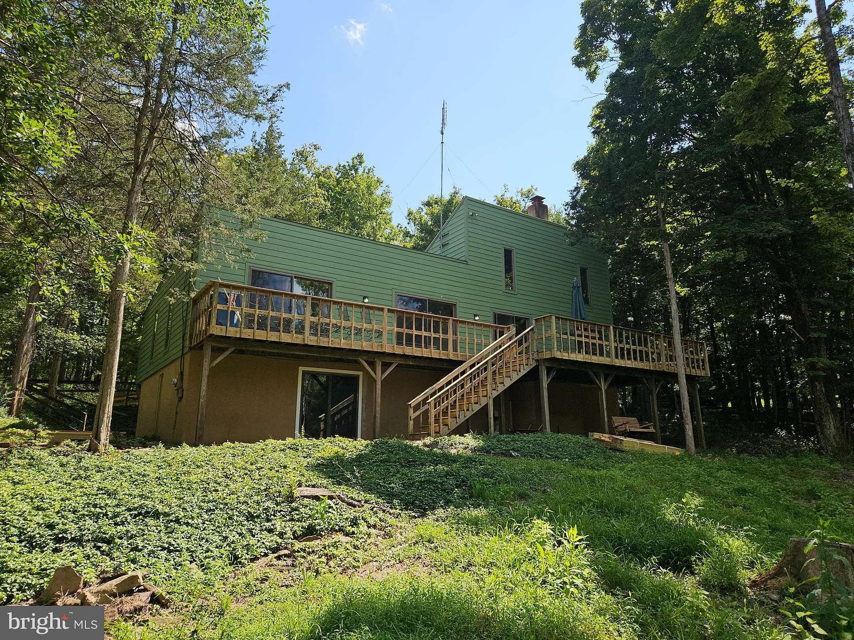 2.2 Acres of Land with Home for Lease in Pipersville, Pennsylvania