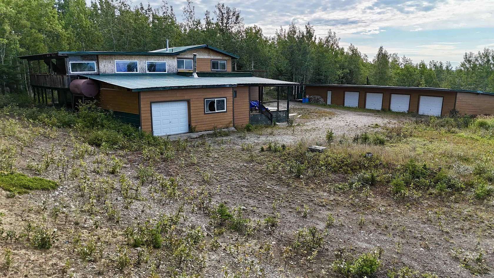 7.18 Acres of Land with Home for Sale in Delta Junction, Alaska