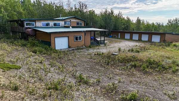 7.18 Acres of Land with Home for Sale in Delta Junction, Alaska