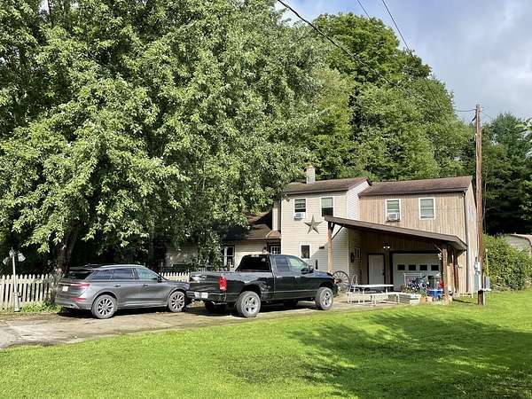 30.1 Acres of Recreational Land with Home for Sale in Rome, Pennsylvania