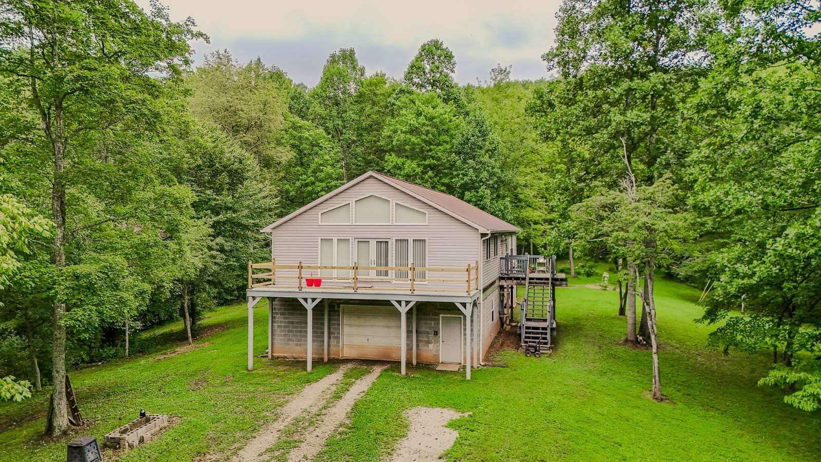 40 Acres of Recreational Land with Home for Sale in Frametown, West Virginia