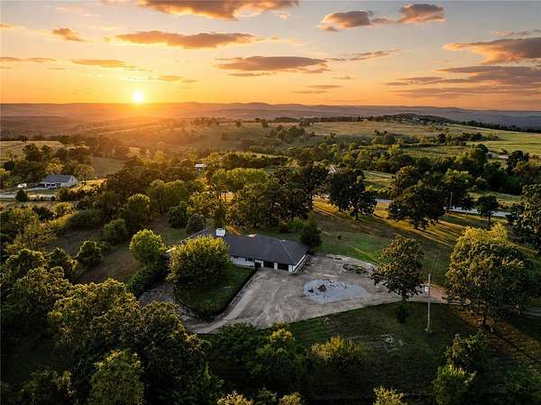7.5 Acres of Land with Home for Sale in Lead Hill, Arkansas