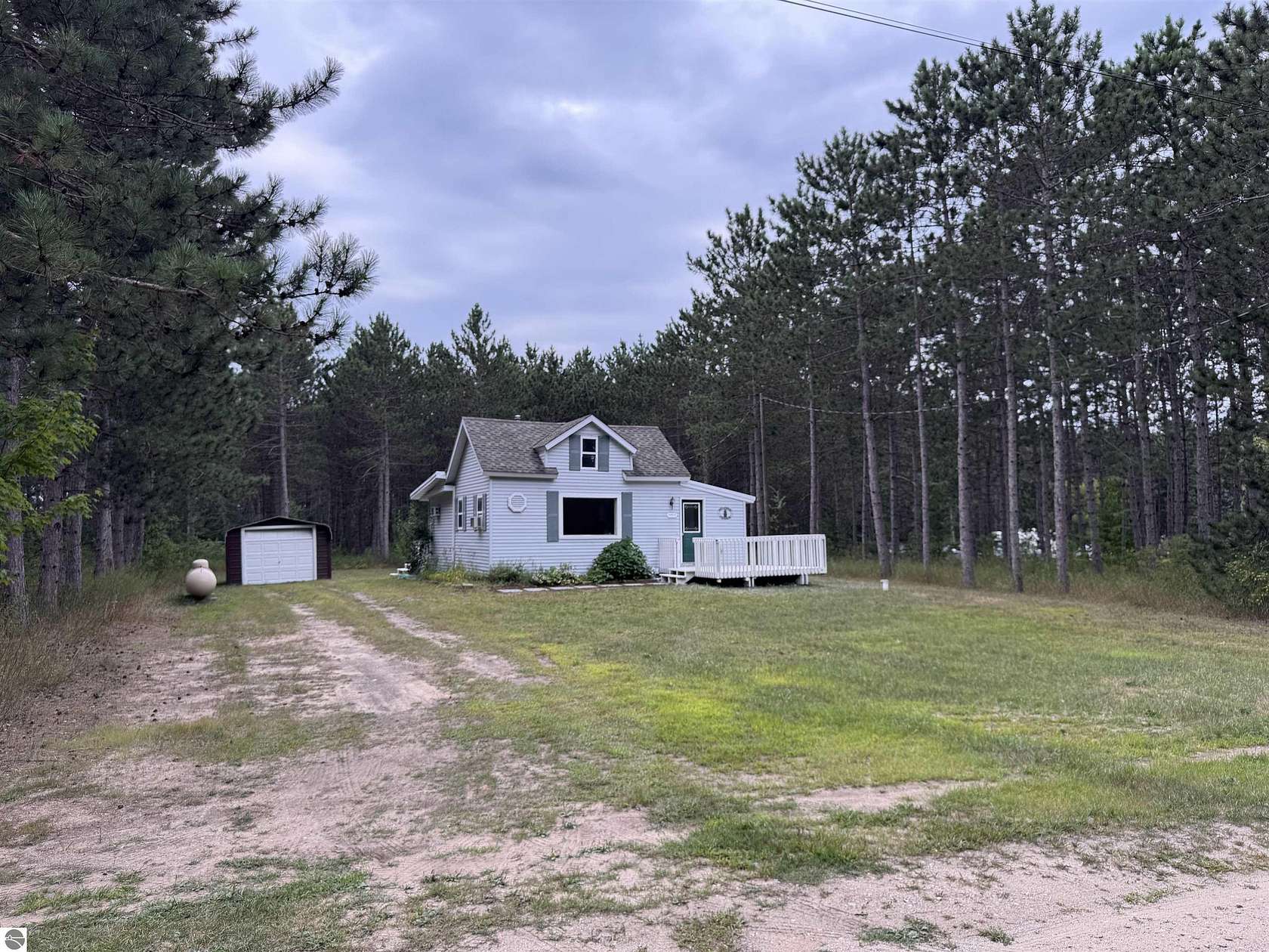 2.66 Acres of Land with Home for Sale in Beulah, Michigan