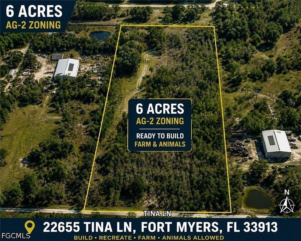 6 Acres of Land for Sale in Fort Myers, Florida