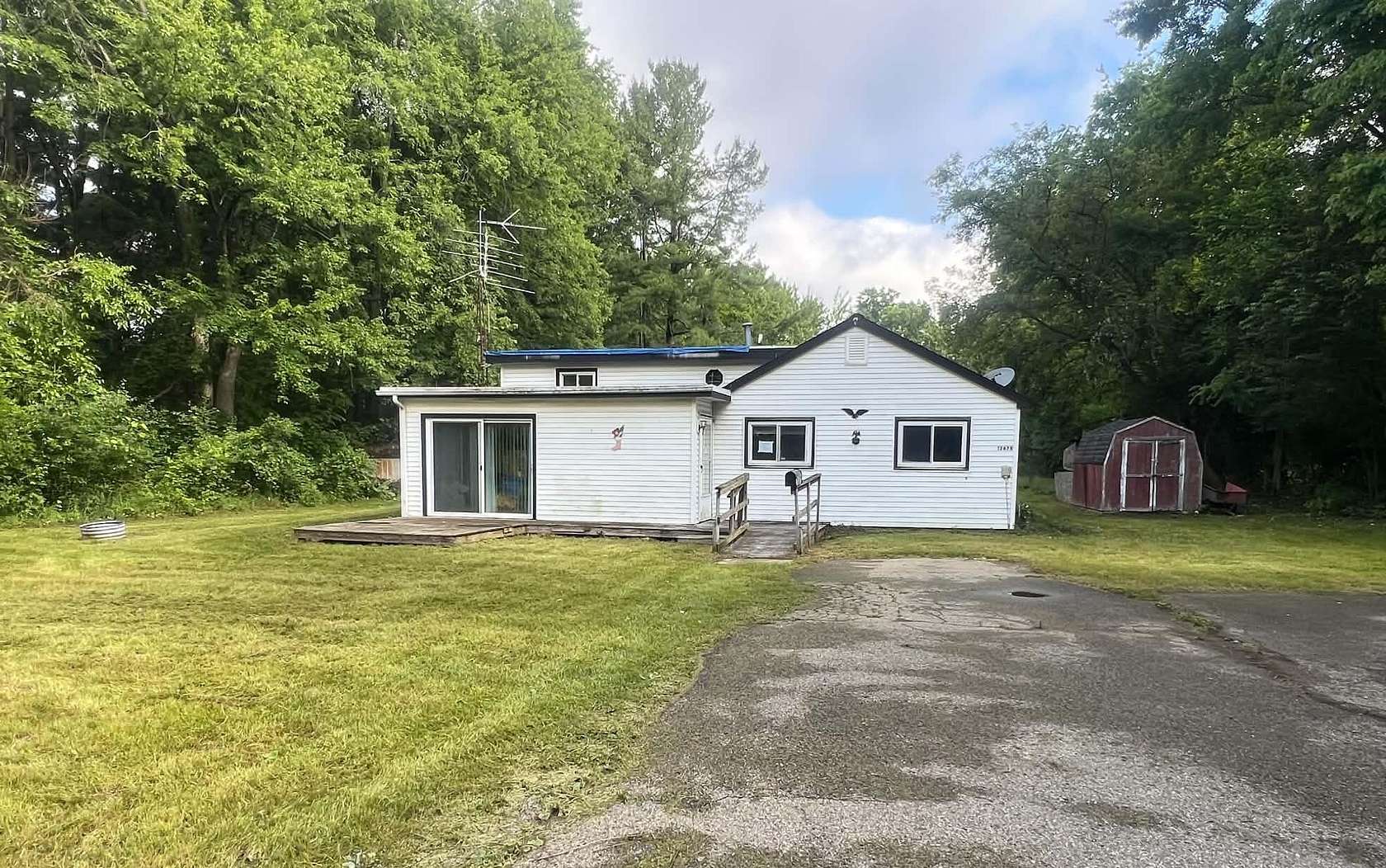 1.54 Acres of Land with Home for Sale in Brooklyn, Michigan