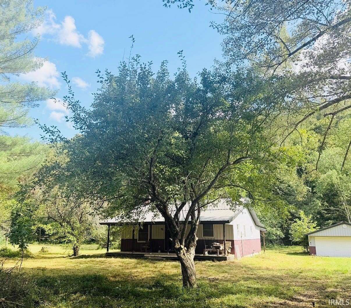 6.68 Acres of Land with Home for Sale in Nashville, Indiana