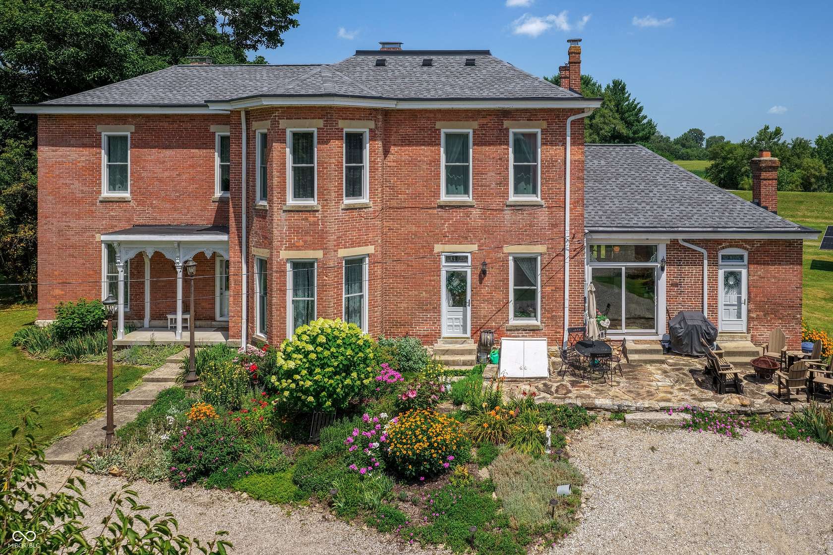 1.64 Acres of Land with Home for Sale in Columbus, Indiana