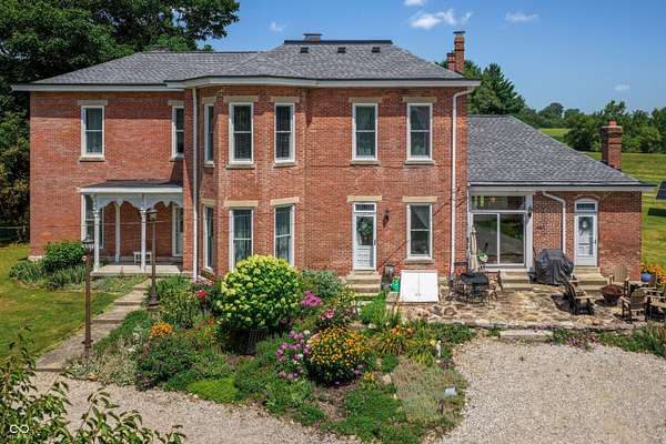 1.64 Acres of Land with Home for Sale in Columbus, Indiana