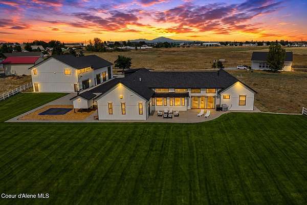 6.2 Acres of Land with Home for Sale in Post Falls, Idaho