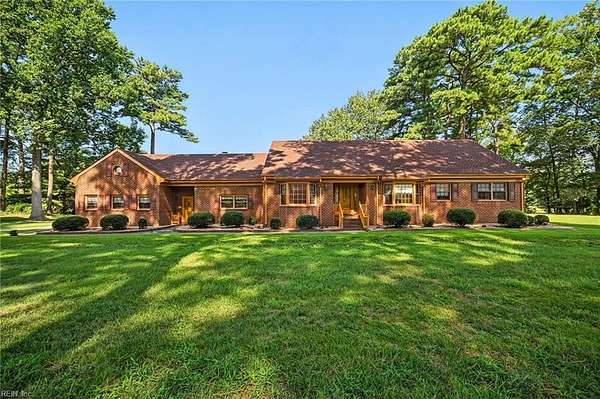 4.3 Acres of Land with Home for Sale in Suffolk, Virginia