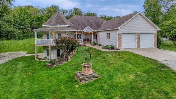 6 Acres of Land with Home for Sale in Trimble, Missouri