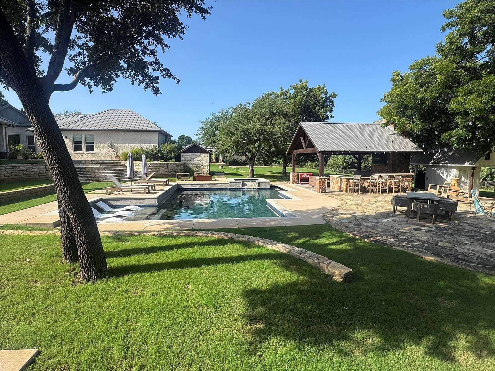 4.21 Acres of Land with Home for Sale in Glen Rose, Texas