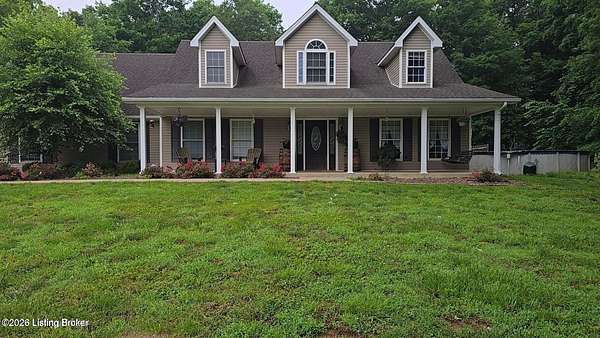 5 Acres of Land with Home for Sale in New Haven, Kentucky