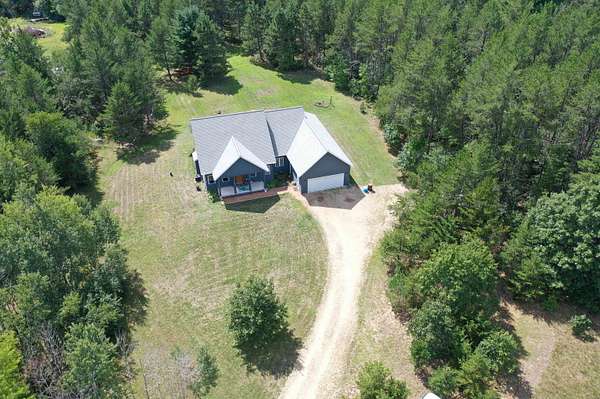 3.15 Acres of Land with Home for Sale in Lyndon Station, Wisconsin