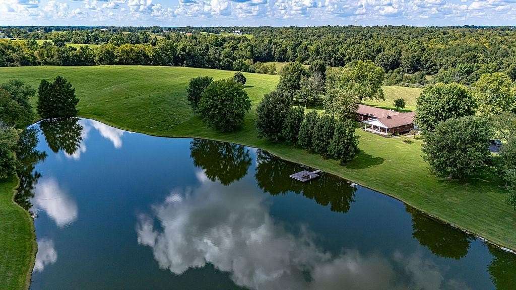 84.8 Acres of Land with Home for Sale in Rising Sun, Indiana