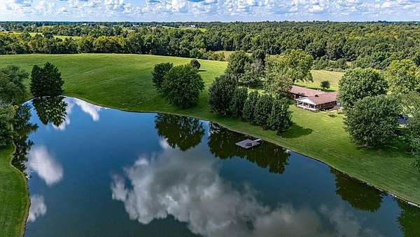 84.8 Acres of Land with Home for Sale in Rising Sun, Indiana