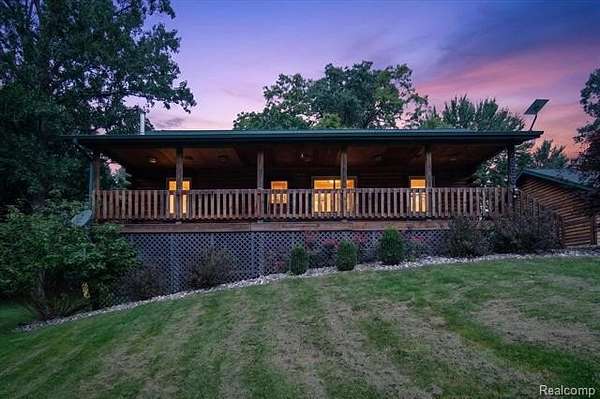 6.65 Acres of Land with Home for Sale in Napoleon Township, Michigan