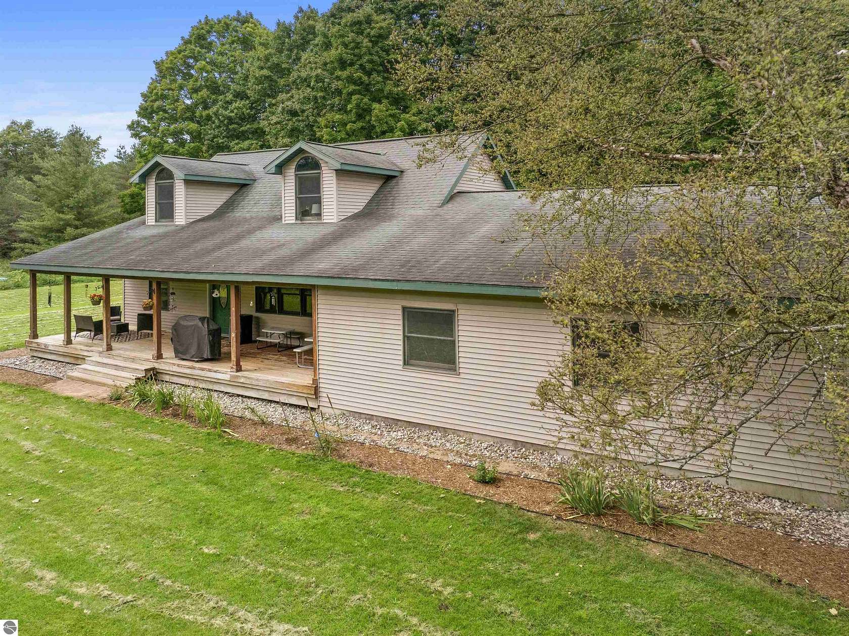 10.1 Acres of Land with Home for Sale in Interlochen, Michigan