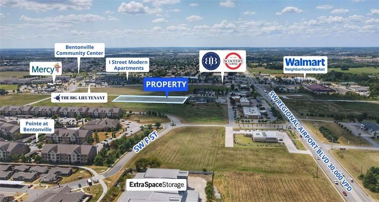 3 Acres of Residential Land for Sale in Bentonville, Arkansas
