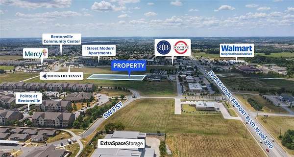 3 Acres of Residential Land for Sale in Bentonville, Arkansas