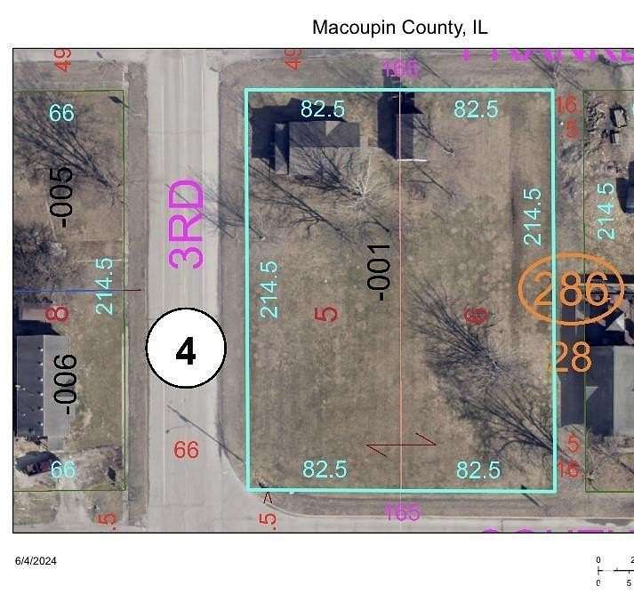 0.81 Acres of Mixed-Use Land for Sale in Girard, Illinois