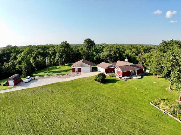 34.7 Acres of Recreational Land with Home for Sale in Perry, Iowa