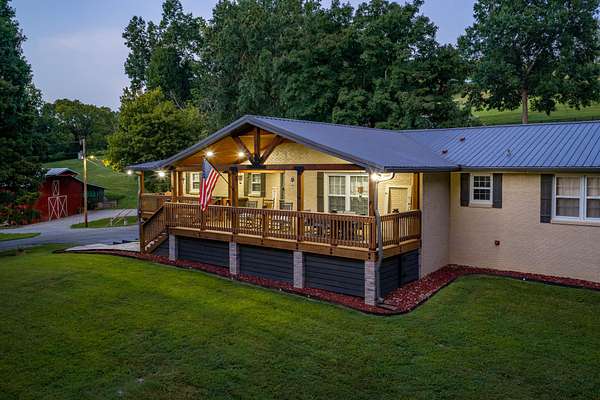 15.1 Acres of Land with Home for Sale in Williamsport, Tennessee