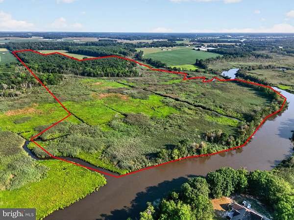 87.6 Acres of Land for Sale in Milford, Delaware