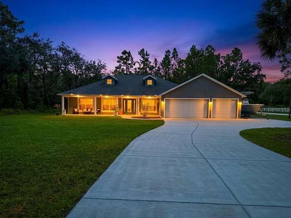 2 Acres of Land with Home for Sale in Weeki Wachee, Florida