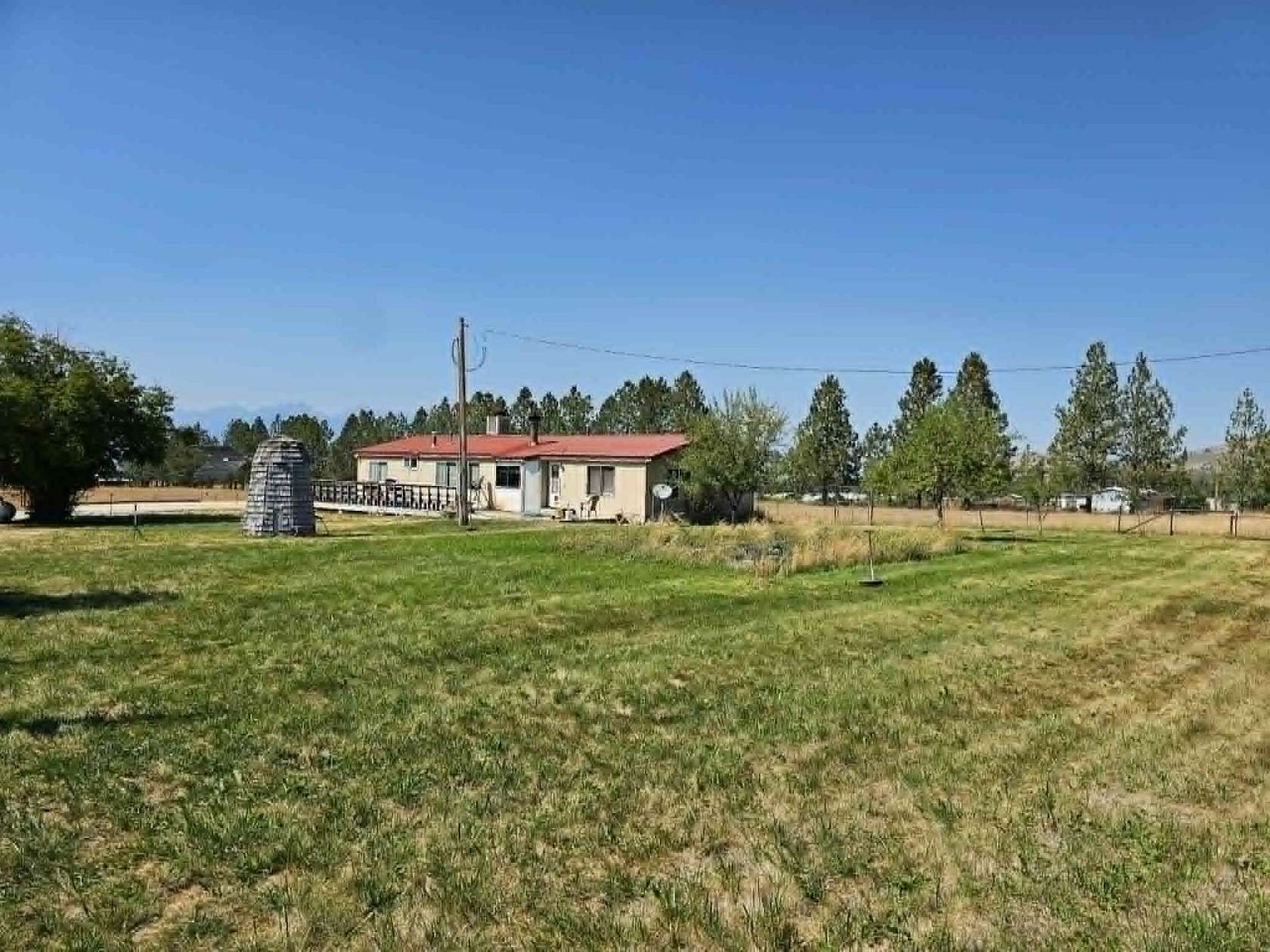 4.83 Acres of Land with Home for Sale in Stevensville, Montana
