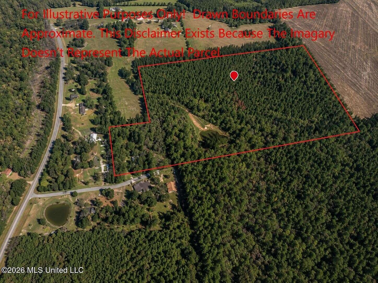 20.7 Acres of Recreational & Residential Land for Sale in Ruth, Mississippi