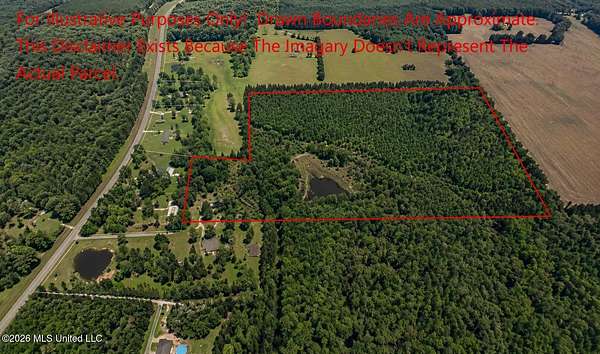 20.7 Acres of Recreational & Residential Land for Sale in Ruth, Mississippi