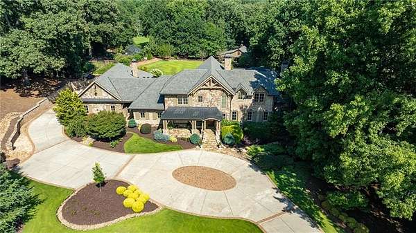 2.8 Acres of Land with Home for Sale in Alpharetta, Georgia