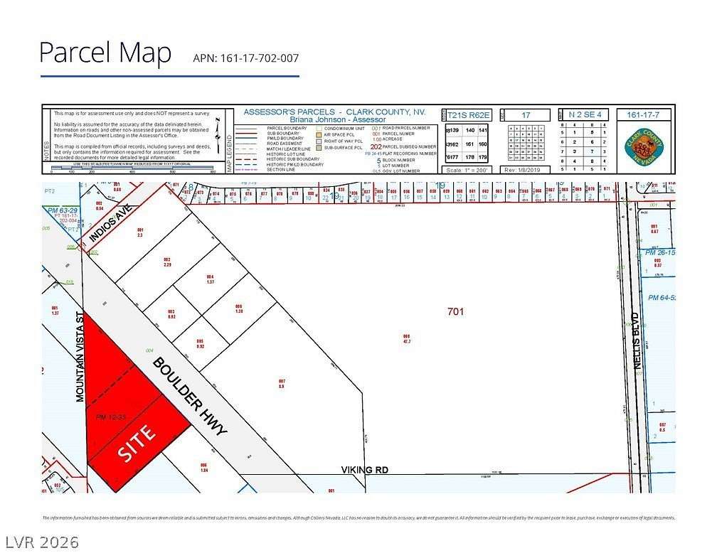3.3 Acres of Commercial Land for Sale in Las Vegas, Nevada