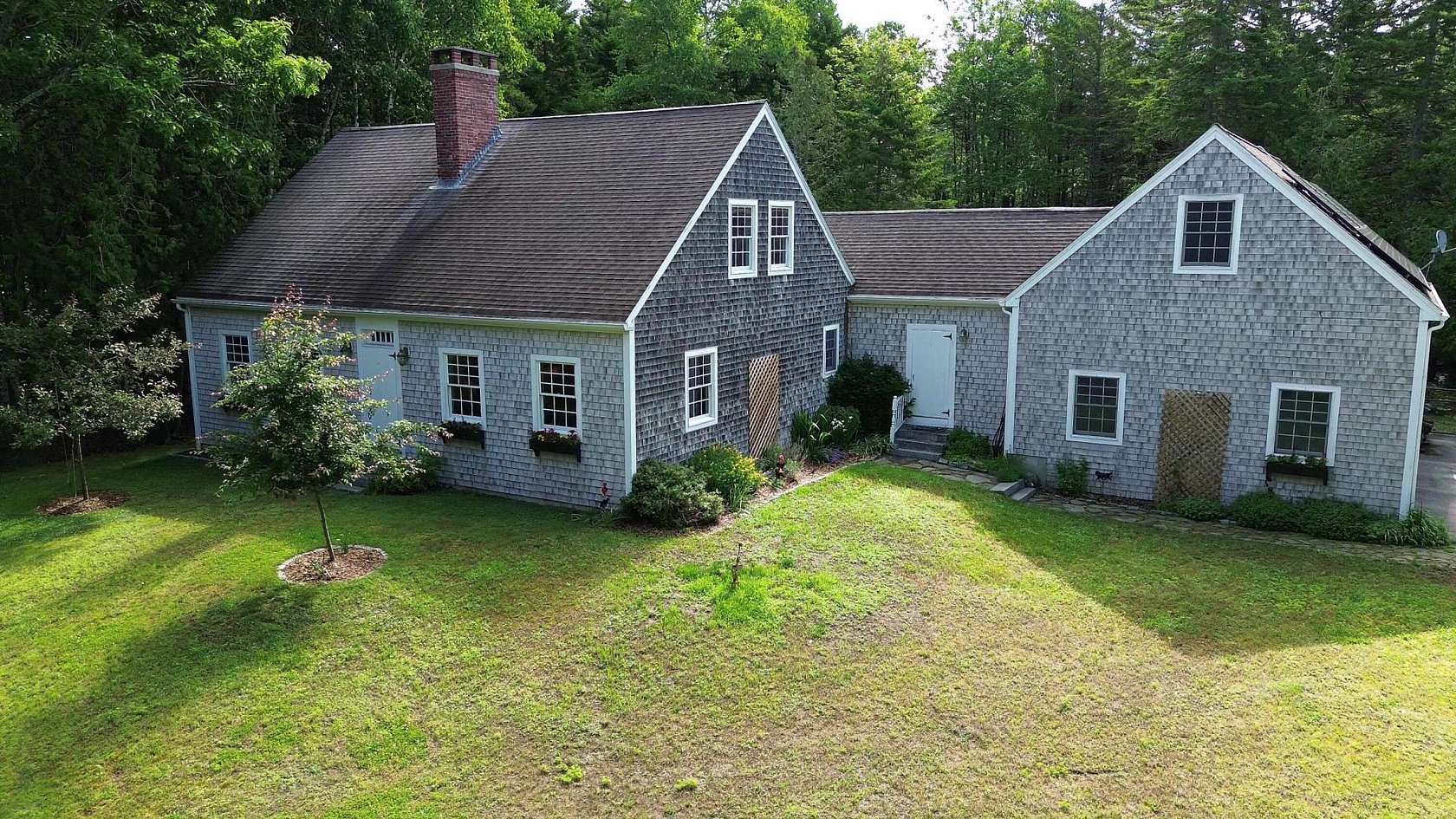 10 Acres of Land with Home for Sale in Surry, Maine