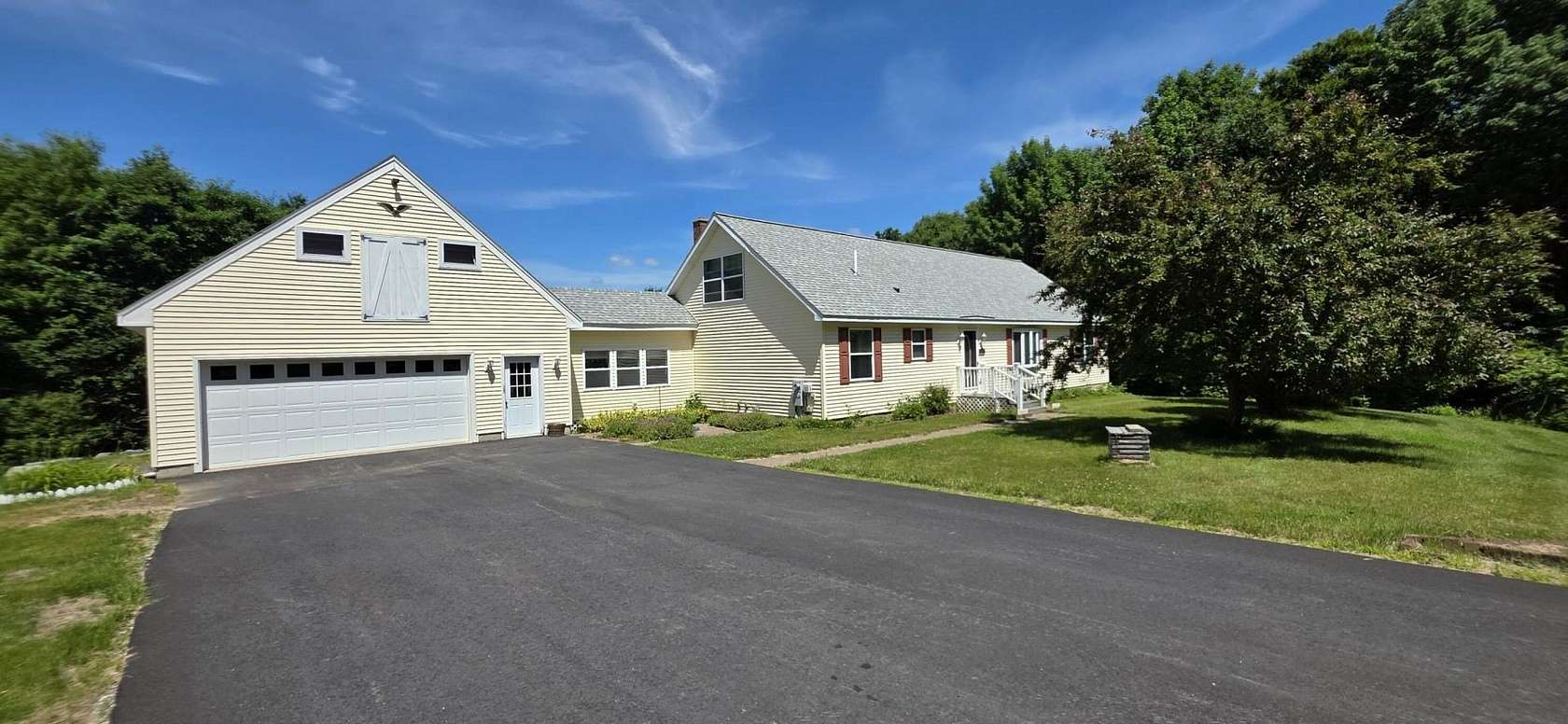 5 Acres of Land with Home for Sale in Bowdoin Town, Maine