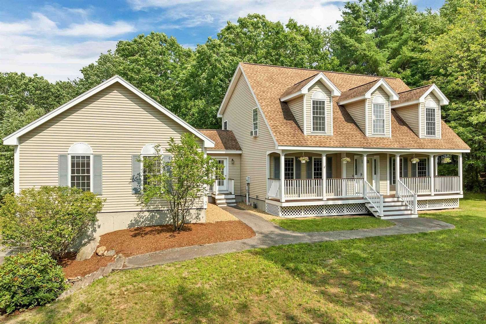 2 Acres of Land with Home for Sale in New Boston, New Hampshire