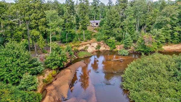 13 Acres of Recreational Land with Home for Sale in Manistique, Michigan