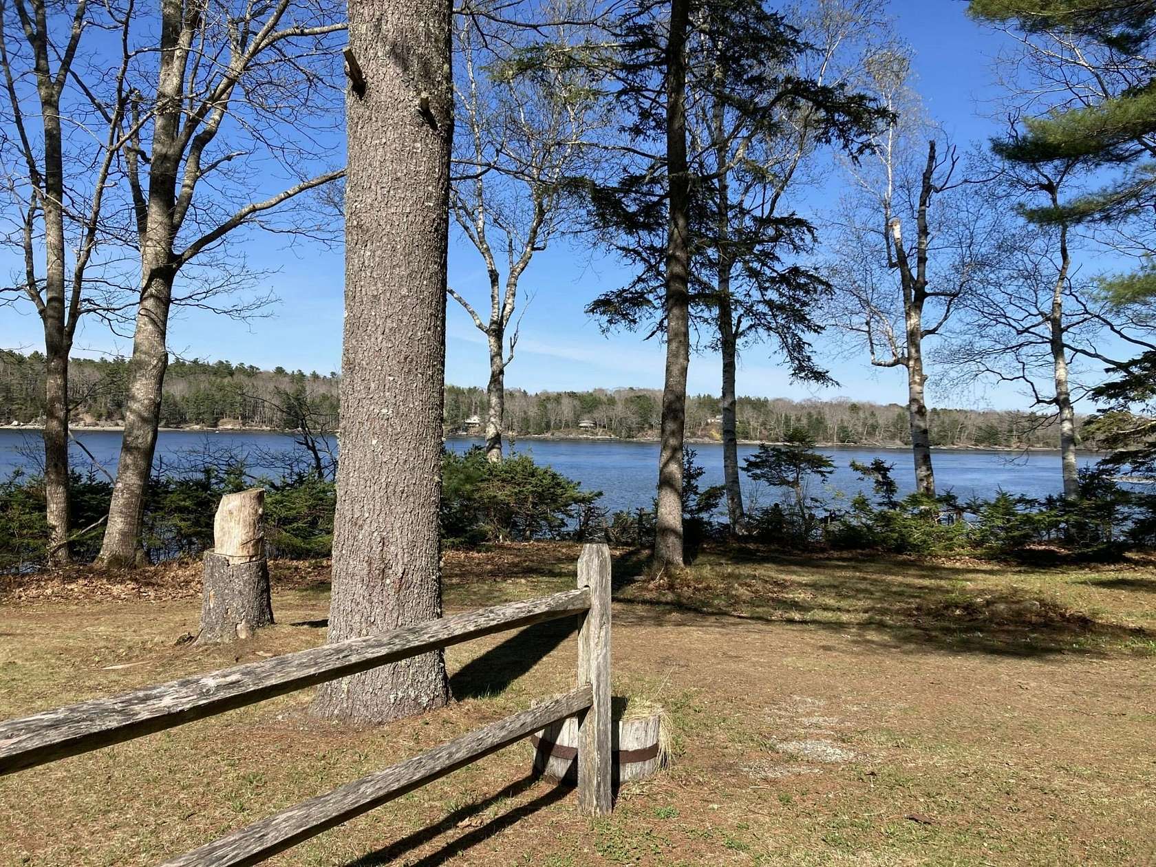6 Acres of Land with Home for Sale in Hancock, Maine