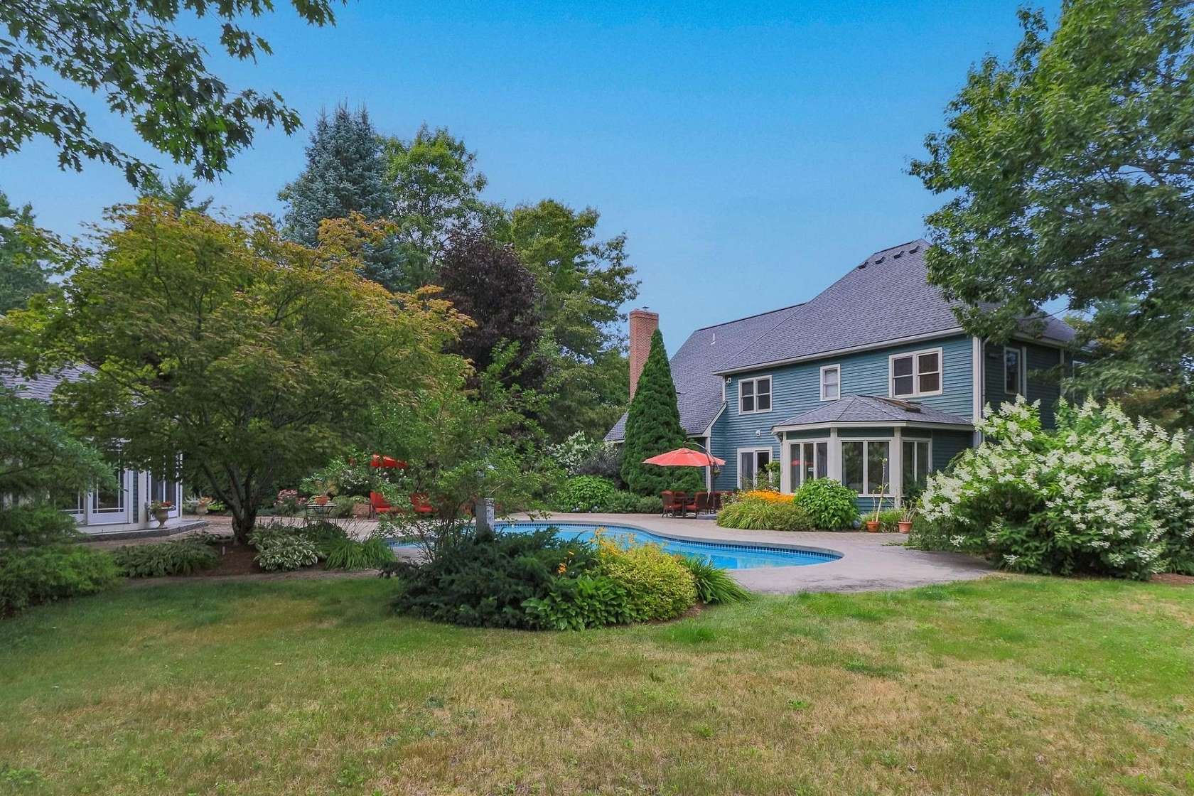 9 Acres of Land with Home for Sale in Bow Town, New Hampshire