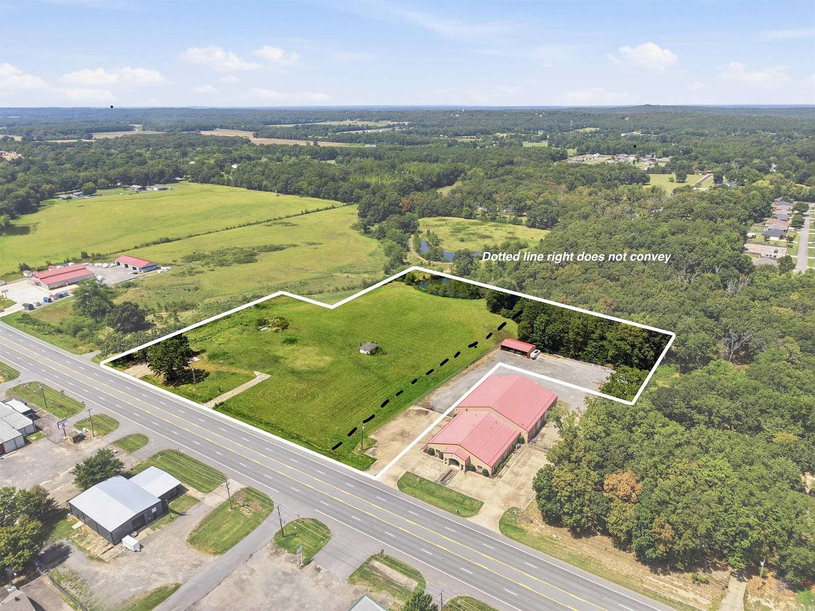 5 Acres of Commercial Land for Sale in Conway, Arkansas
