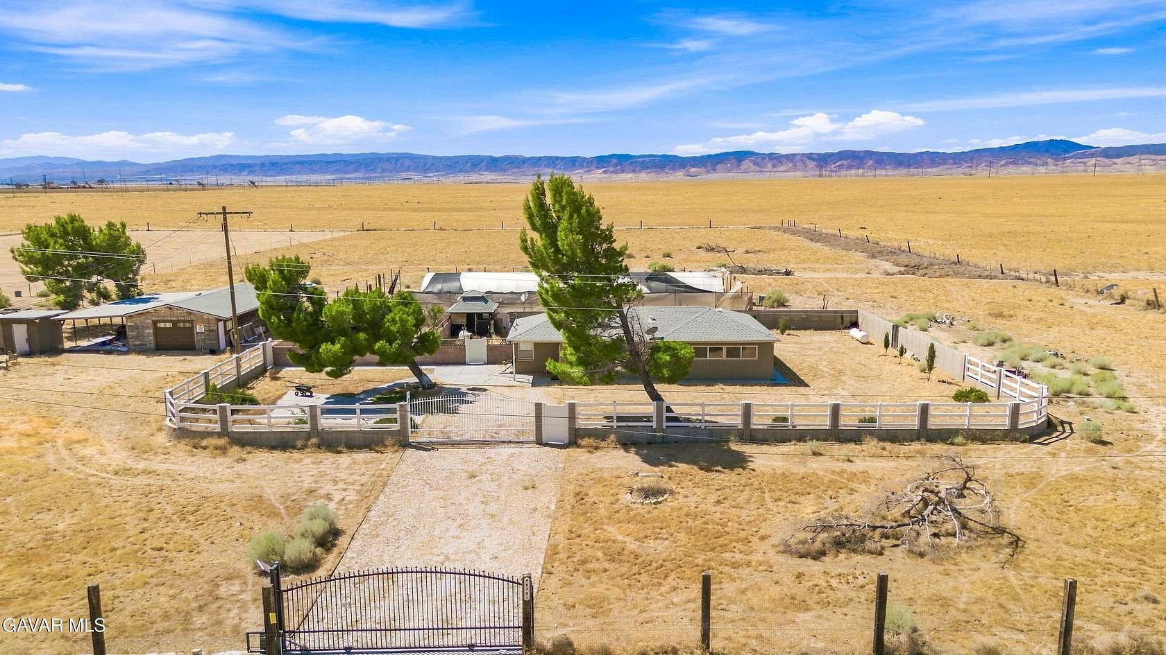 5 Acres of Land with Home for Sale in Lancaster, California