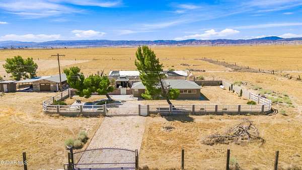 5 Acres of Land with Home for Sale in Lancaster, California